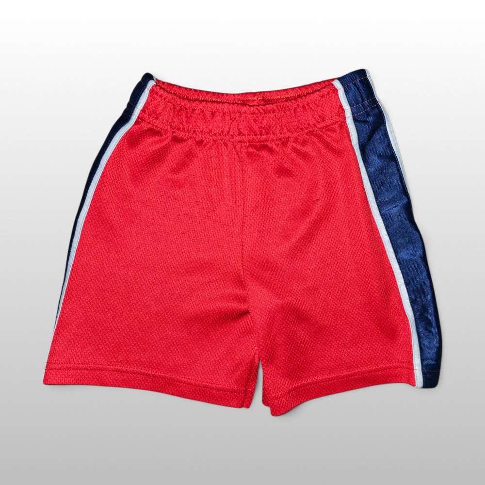 Toddler Garanimals Mesh Shorts Side Stripe Athletic Red 3T Sporty